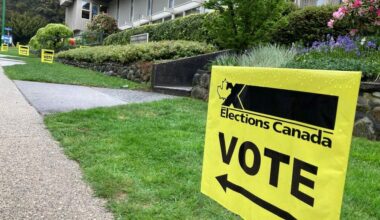 Who is running to be MP in North Vancouver?