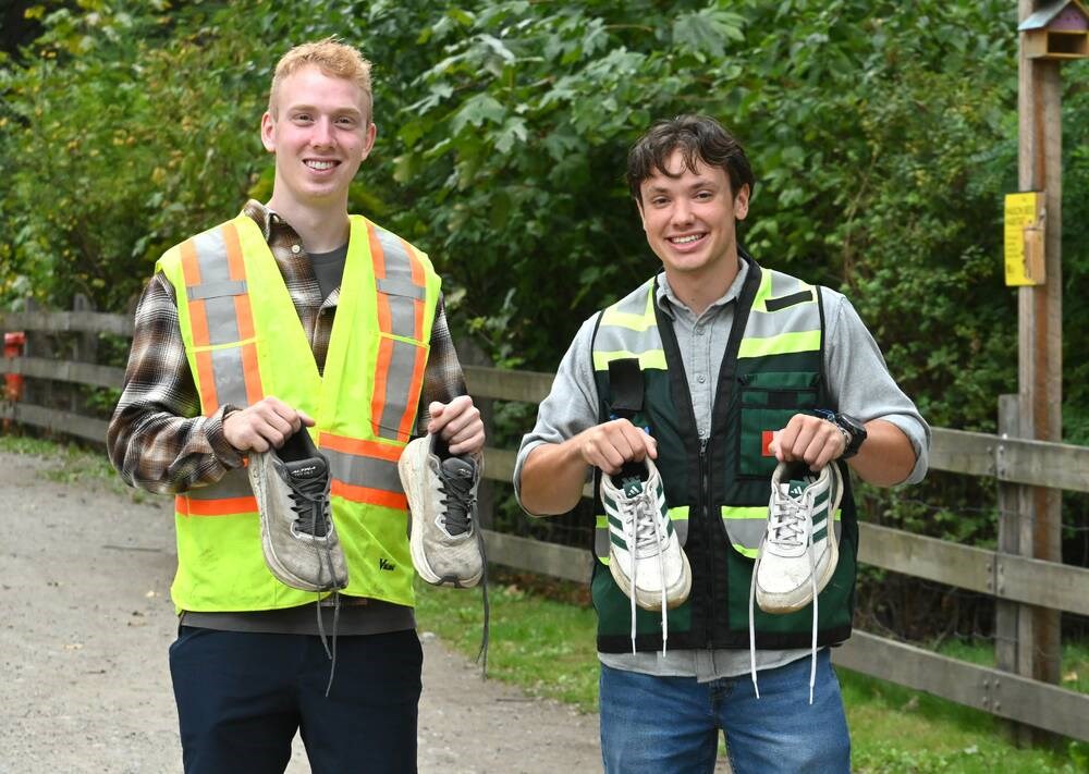 North Vancouver guys walk to Chilliwack