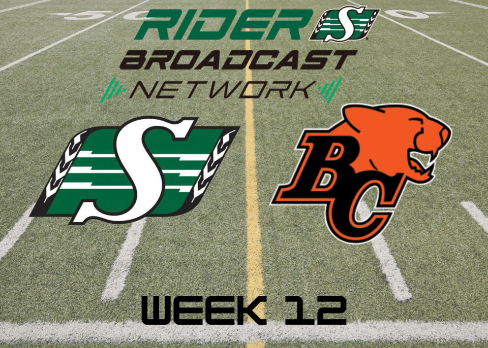 CFL Week 12 schedule | 620 CKRM - The Voice of Saskatchewan