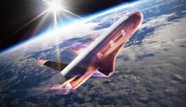 Artist's impression of an X-37B initiating aerobraking maneuvers.