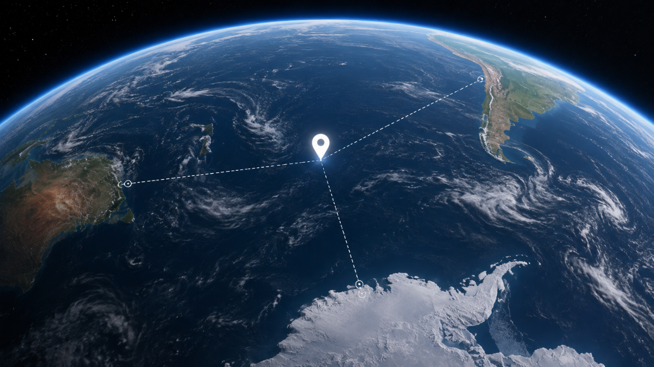 Image AI generated Why Point Nemo is the most remote location on Earth