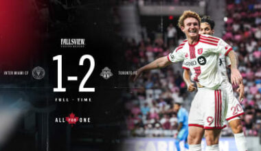 MATCH RECAP | Inter Miami CF 1 – 2 Toronto FC