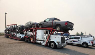 Calgary driver loses use of his company’s tractor-trailer owned by Surrey company