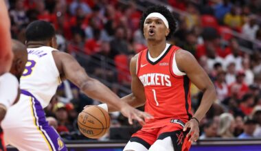 Rockets Star Amen Thompson Sets Clear Goal for NBA Future
