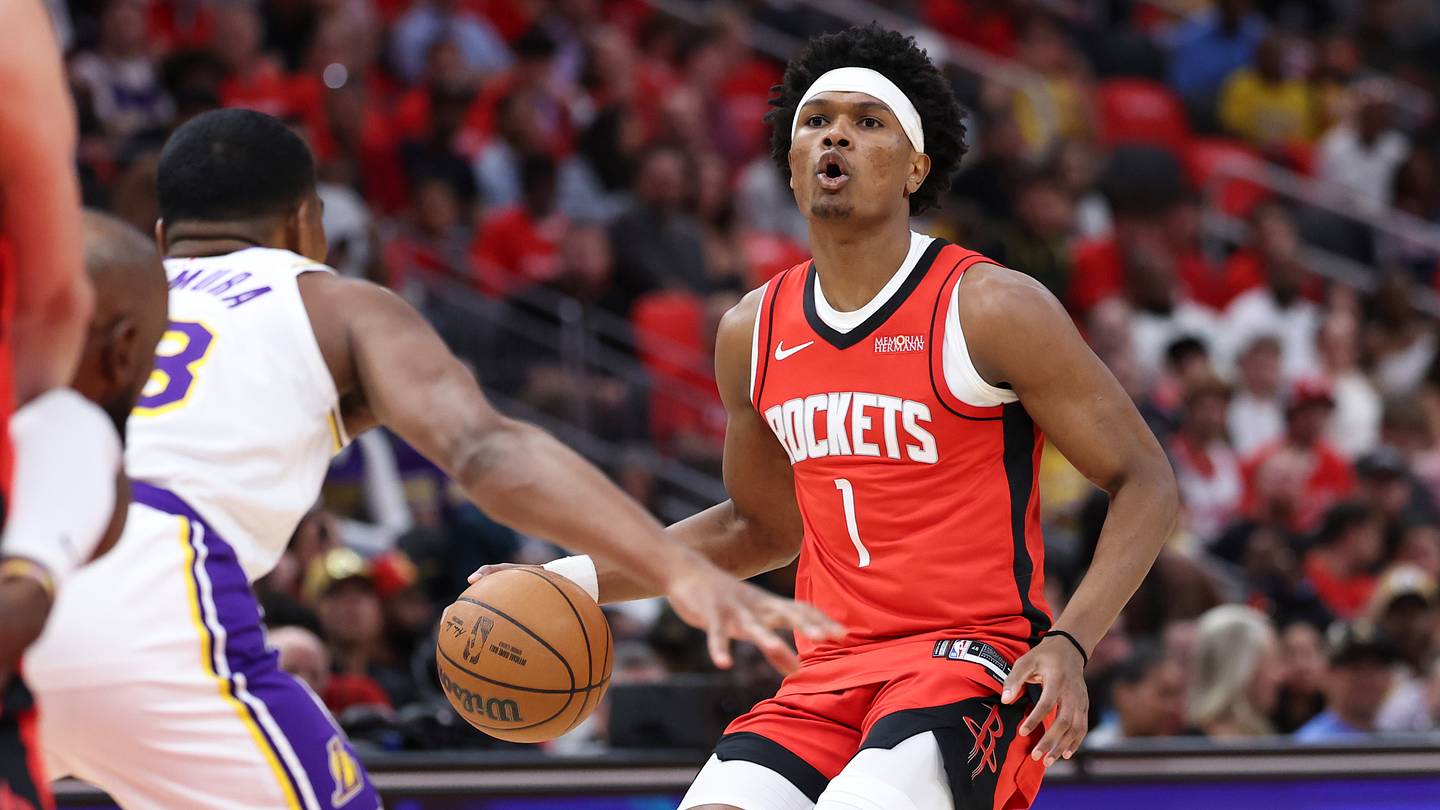 Rockets Star Amen Thompson Sets Clear Goal for NBA Future