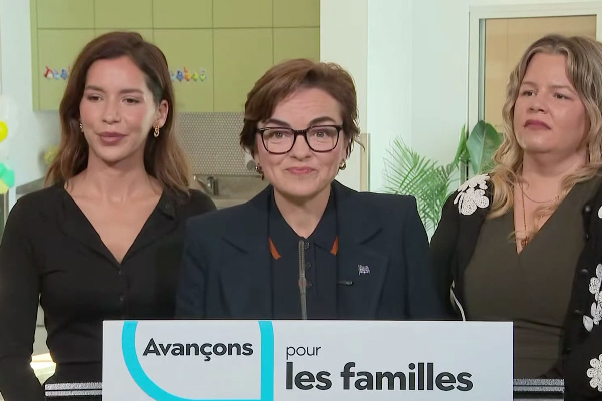 Fréchette suspending her campaign for a few hours is performative, rival leaders say