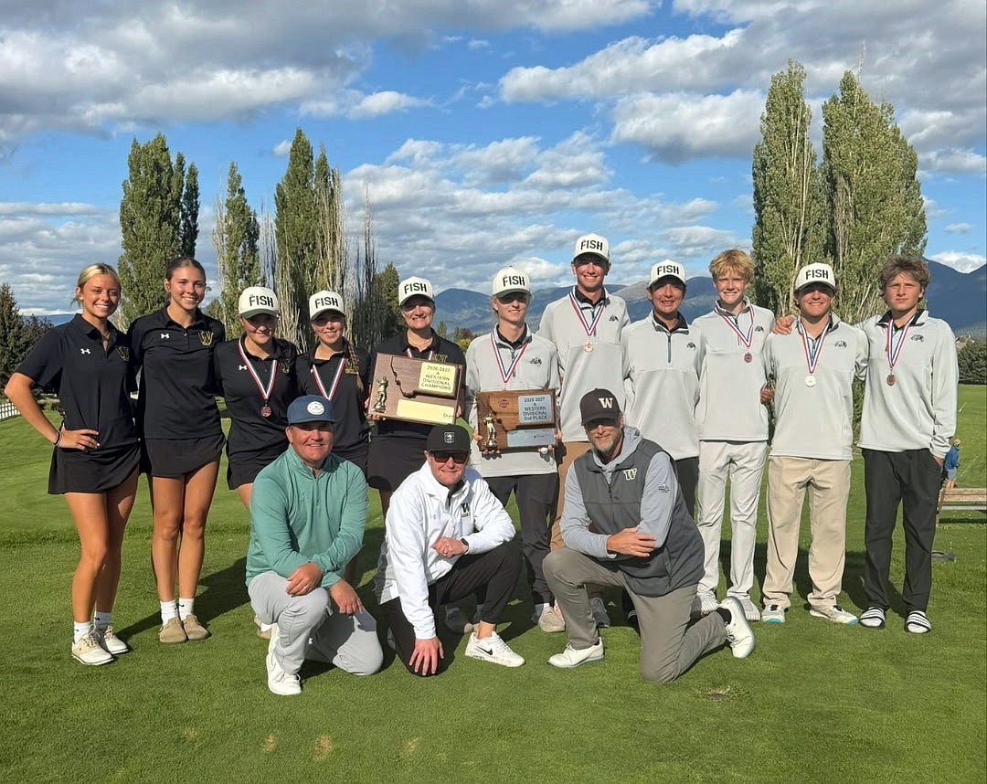 Whitefish girls golf reclaim Western A title, boys a close second
