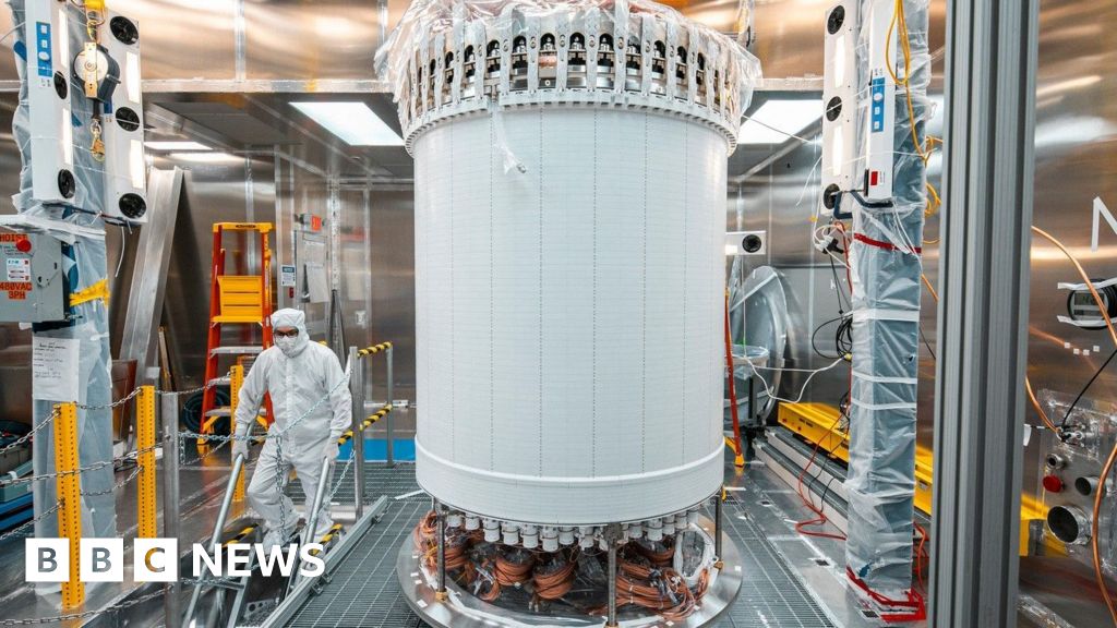 Scientists may have found first hint of dark matter - BBC
