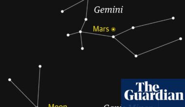 Starwatch: Waning crescent moon gets close to brilliant beacon of Jupiter | Astronomy