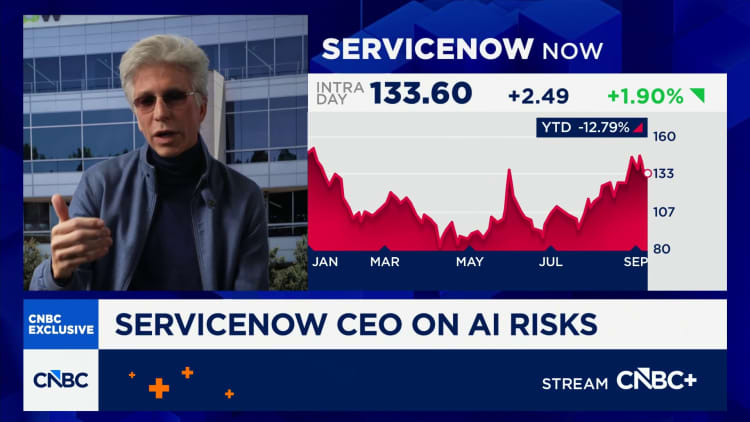 AI can do a lot for you. It can also do a lot to you, says ServiceNow CEO Bill McDermott
