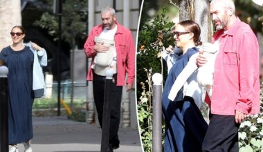 Natalie Portman welcomes baby No. 3, her first with partner Tanguy Destable