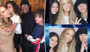 Mariah Carey's twins Moroccan and Monroe look all grown up in rare photos