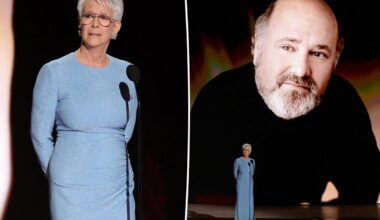 Jamie Lee Curtis breaks down in tears honoring Rob Reiner during Emmys 2026 in memoriam
