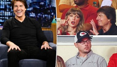 Tom Cruise lifts lid on his conversation with 'genius' Taylor Swift at Chiefs game