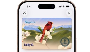 Virginia driver’s licenses now available in Apple Wallet