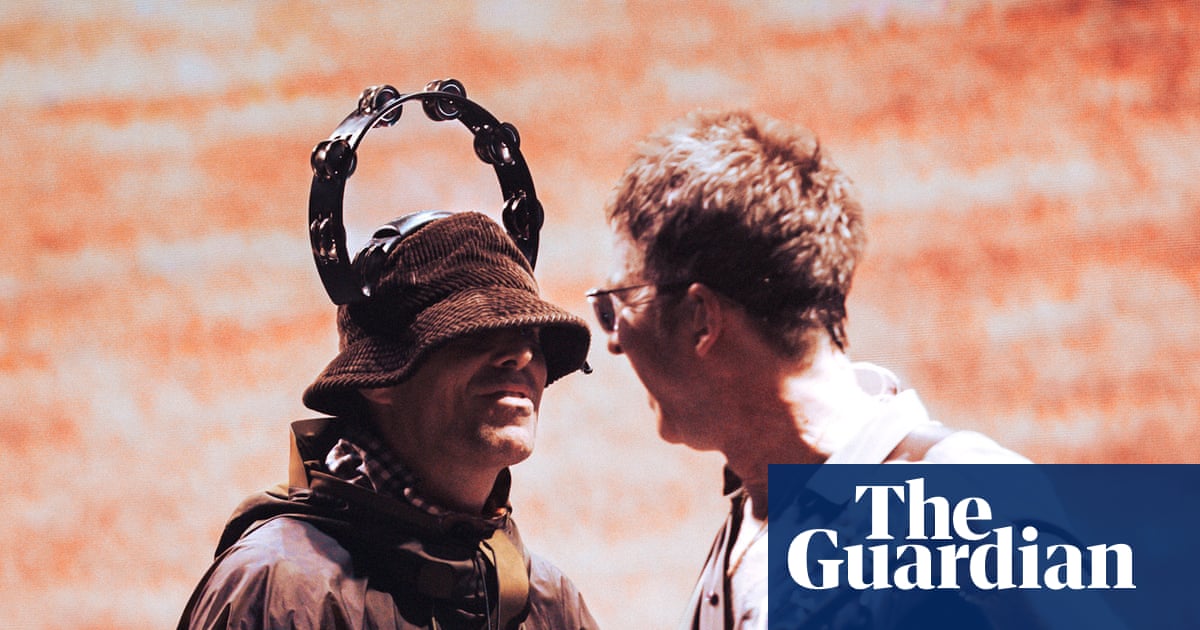 ‘Would they fight or hug?’ The Oasis comeback film’s makers on shooting fans, vicars, police – and the Gallaghers | Music documentary