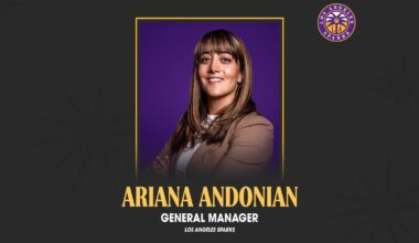 Los Angeles Sparks Name Ariana Andonian General Manager