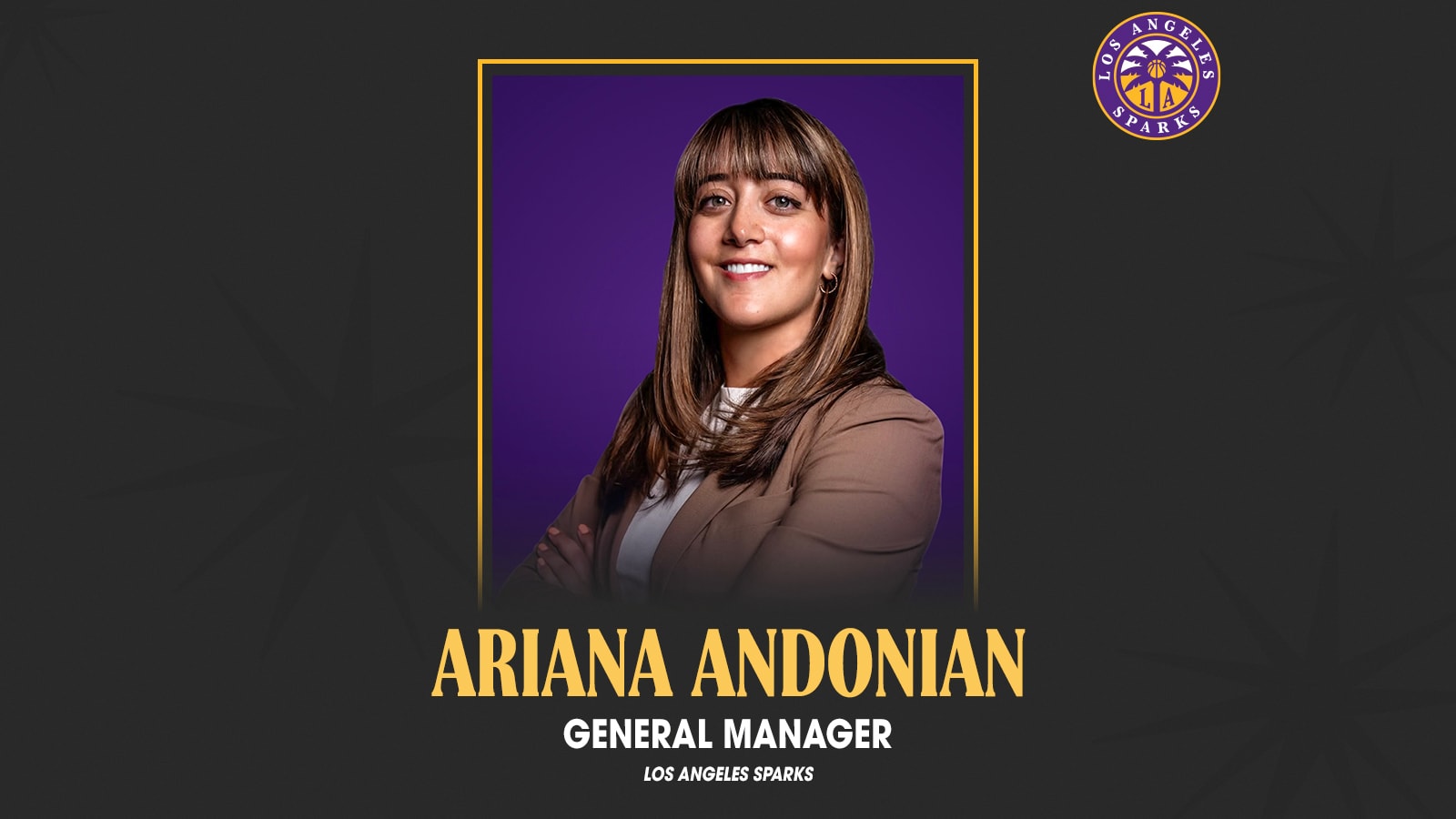 Los Angeles Sparks Name Ariana Andonian General Manager