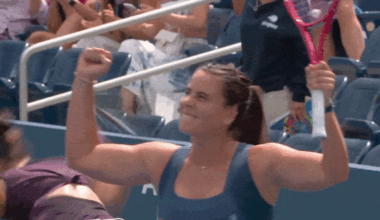 U.S. Open recap Day 2: Pure tennis cinema greets the end of a first-round match