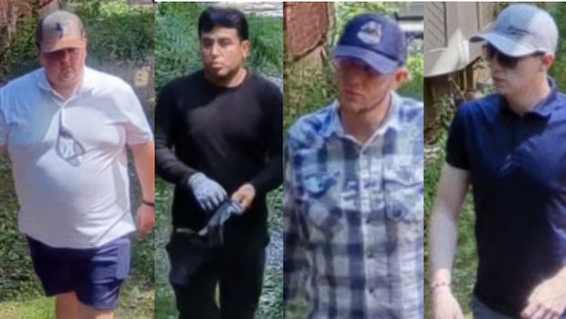 4 men wanted for roofing fraud, mischief in Rosedale area: Toronto police