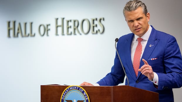 Canada's cadets condemn Hegseth's 'unacceptable' post about program