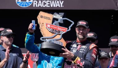 Van Gisbergen makes enjoyment a priority for rest of NASCAR season