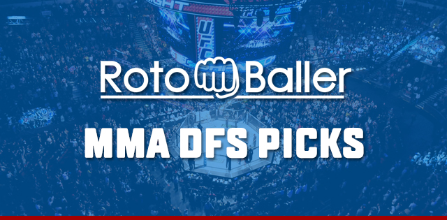 MMA DFS DraftKings Value Picks For UFC Paris