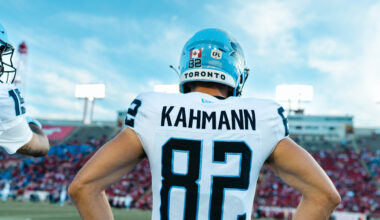 Tyler Kahmann Emerging as a Top CFL Rookie for Toronto Argonauts