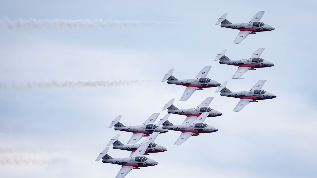 Snowbirds take their final flight over Toronto until the 2030s at annual air show