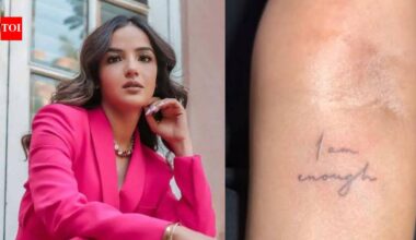 Jasmine Bhasin opens up about her first tattoo ‘I am enough’: ‘I don’t have to earn love by changing who I am’ |
