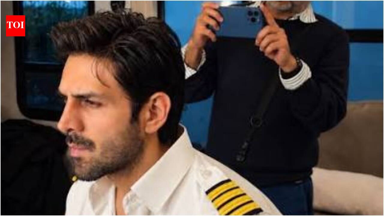 Captain India Movie: Kartik Aaryan unveils first look from 'Captain India'; Shimit Amin directorial to begin London shoot | Hindi Movie News