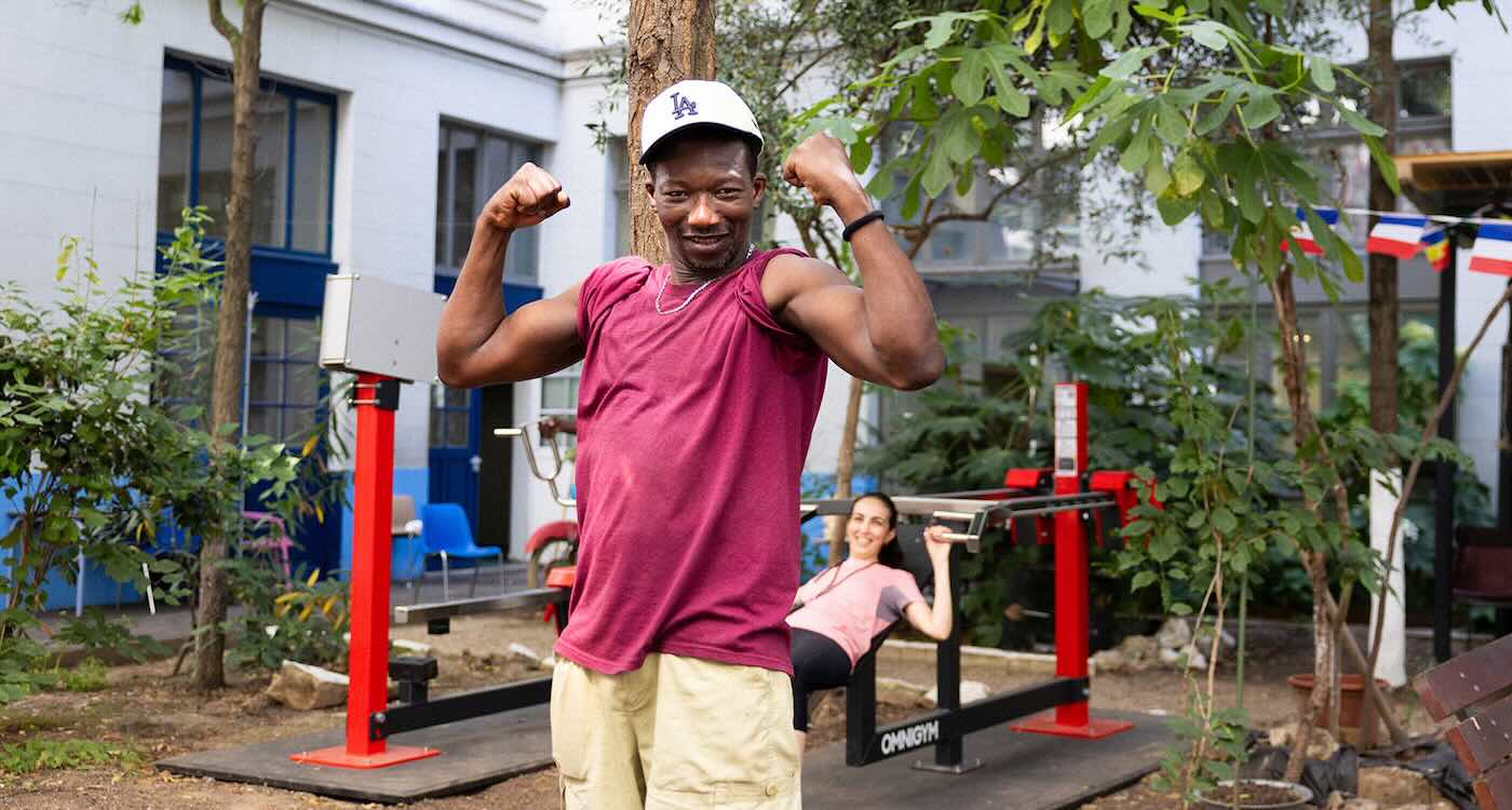 New Gym in Paris Helps Homeless Folks Improve Their Health And Habits–Without Leaving the Shelter