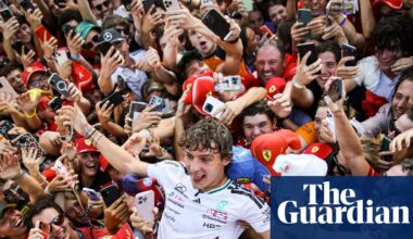 Antonelli ends Italy’s 60-year wait for home F1 win with Monza triumph from 19th | Formula One 2026