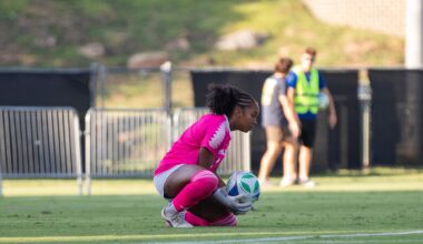 London Shines in Goal Despite Loss at Clemson
