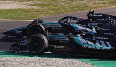 Toto Wolff uneasy as Mercedes drivers fought at Monza: “That could have ended in disaster”