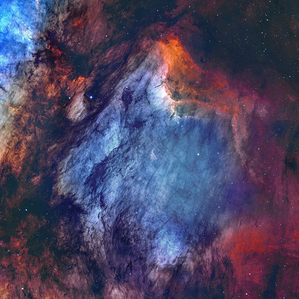APOD: 2026 September 7 - The Pelican Nebula in Gas, Dust, and Stars