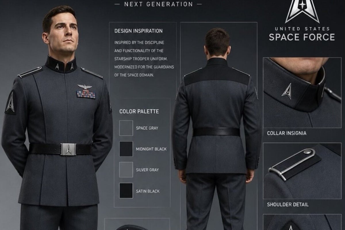 Trump mocked over his new design for Space Force uniforms: ‘The evil bad guys from Star Wars’