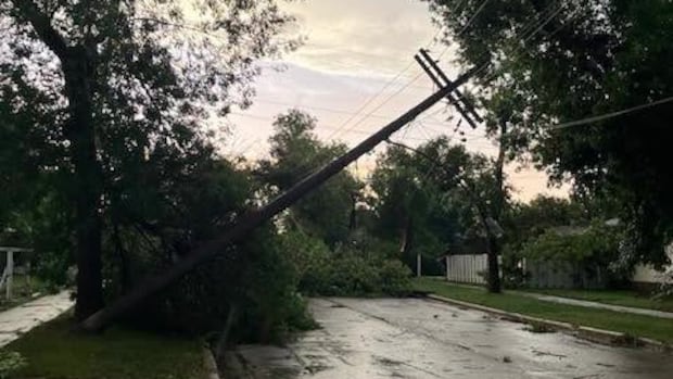 Some Winnipeg power outages caused by Sunday night storm could stretch into Tuesday