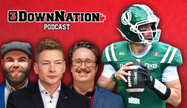 3DownNation Podcast: Harris reaches CFL top 10, Labour Day reaction, U Sports won't change rules