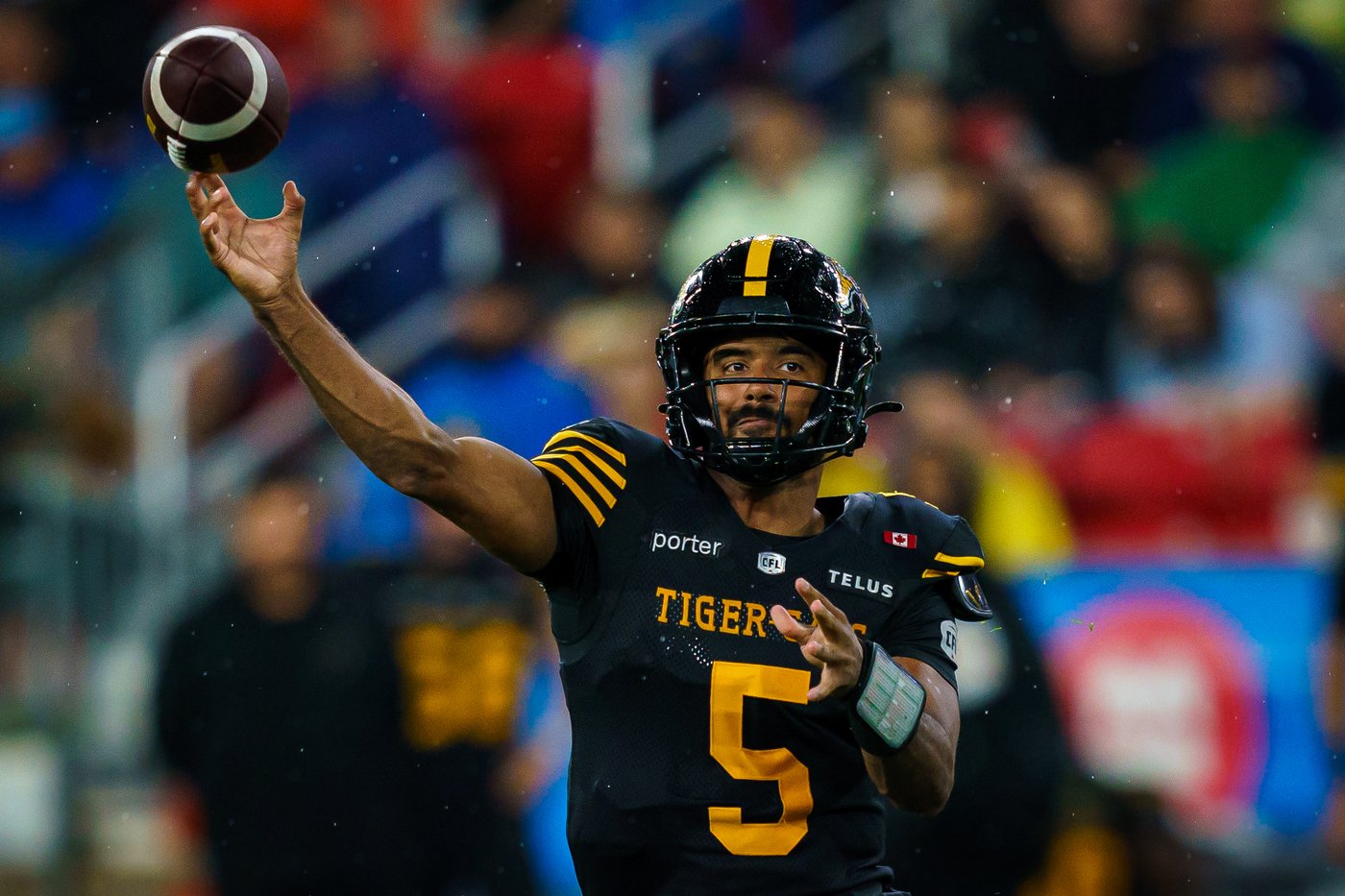 Hamilton starter Tre Ford out of Labour Day game with injury