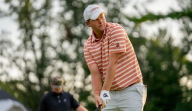 No. 12 Men’s Golf climbs into tie for second at Folds of Honor Collegiate