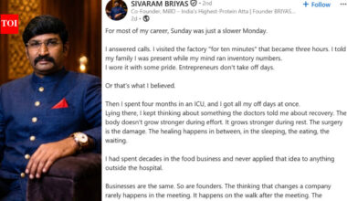 Meet the Bengaluru entrepreneur who worked through Sundays - until 4 months in ICU changed everything