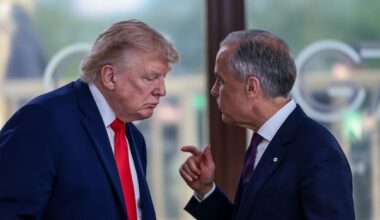 Carney says he's still regularly speaking with Trump despite latest trade rift