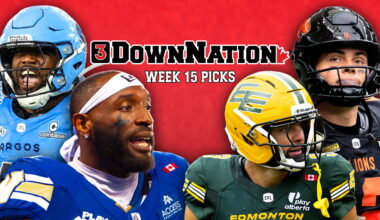 3DownNation CFL picks straight-up & against the spread: Week 15
