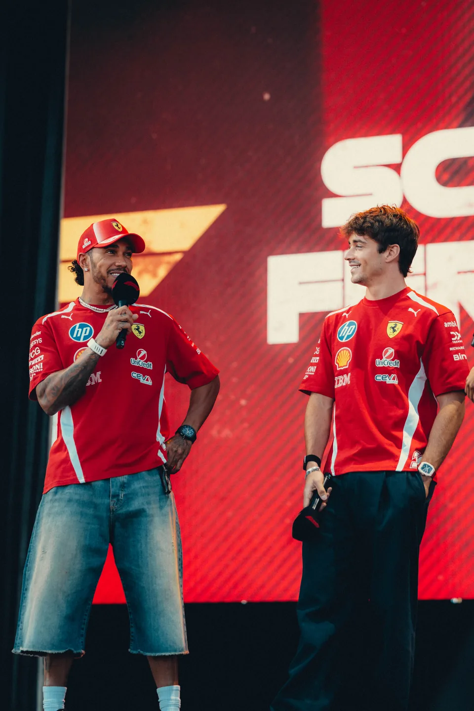 Lewis Hamilton, Charles Leclerc
