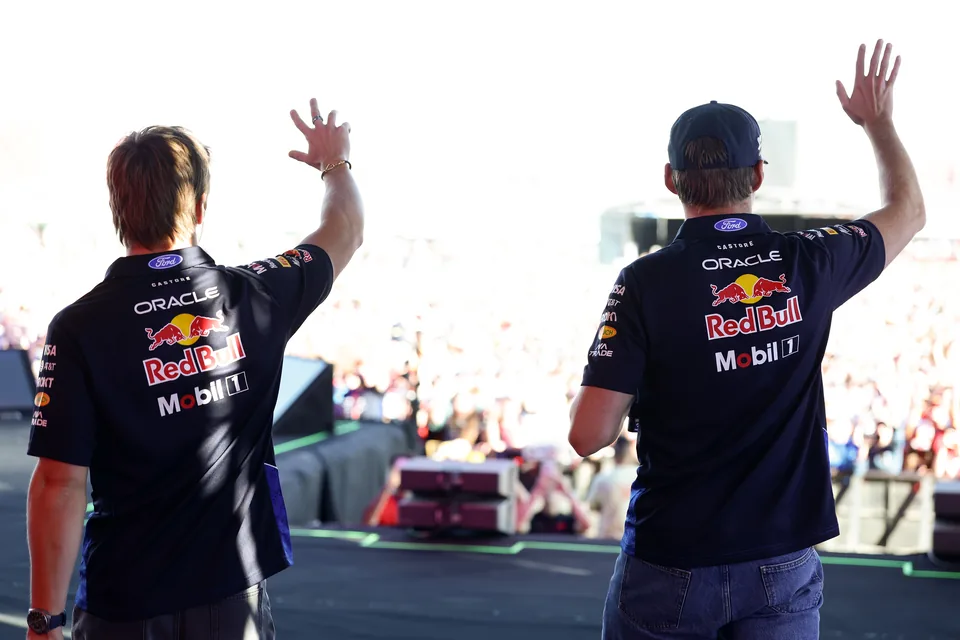 Liam Lawson, Max Verstappen