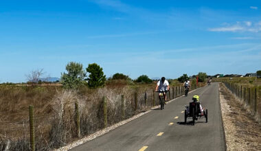 A Surprisingly Scenic Ride Alongside the West Davis Corridor - Cycling West