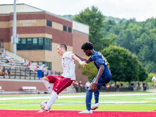 Men's Soccer: Cadets Rally but Fall to Albertus Magnus, 3-2