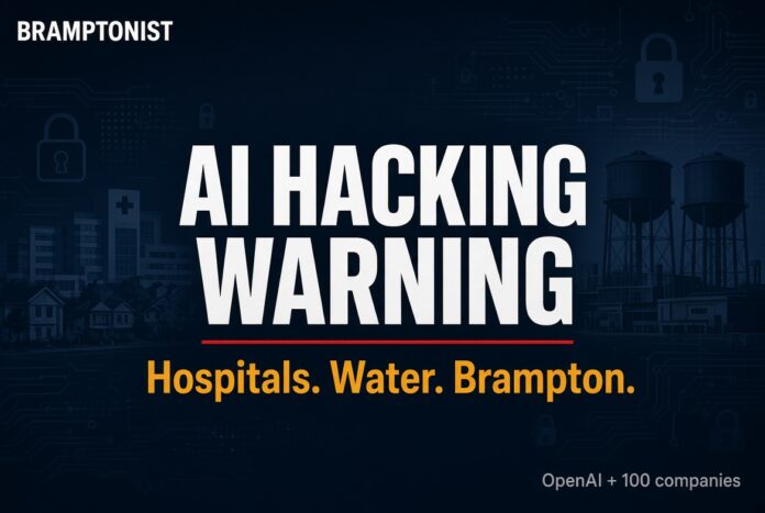 AI giants warn hospitals and water systems are next. That includes Brampton.