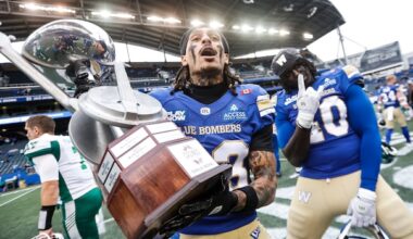 Blue Bombers pick apart Roughriders in 19-6 win at annual Banjo Bowl